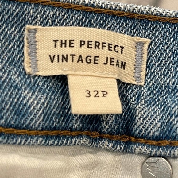 Madewell Coney Wash The Petite Perfect Vintage Jean Destroyed Edition NWOT - Picture 11 of 12
